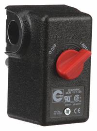 CONDOR USA, INC Pressure Switch: Std, 20 psi – 105 psi, 1/4" NPT, 80 psi / 100 psi ON/OFF (MPN 11EA2E). Key specifications — attr1027655: Diaphragm; attr434202: CONDOR USA, INC; attr1027685: 1/4" NPT; attr1027686: Standard; attr1027690: Auto/Off.