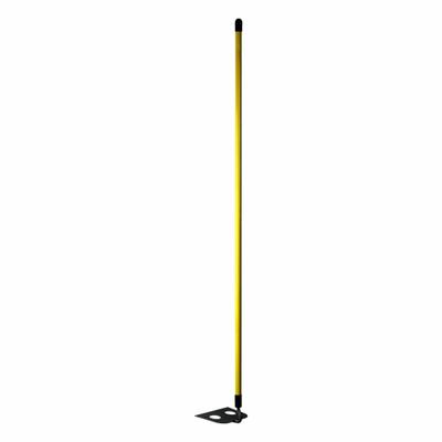 NUPLA Mortar Hoe: Steel, 10 in Blade Wd, 7 in Blade Lg, Straight, Fiberglass - Mortar Hoes