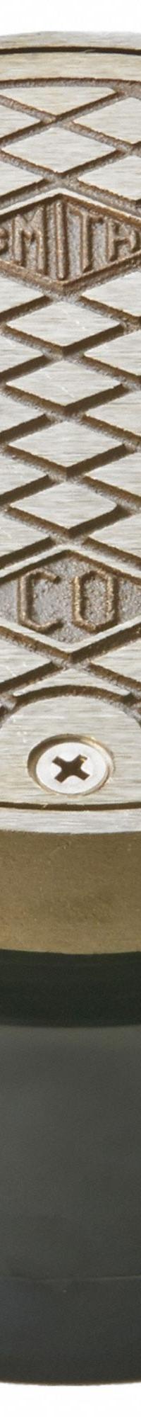 JAY R. SMITH MFG. CO Floor Cleanout: 5 3/4 in Overall Dia, 3 3/4 in Overall Ht, Nickel Bronze (MPN 4020NBTOP4-NS). Key specifications — Color: Bronze; Resistance Properties: Corrosion-Resistant; Brand: JAY R. SMITH MFG. CO; Finish: Bronze; Includes: Screws.