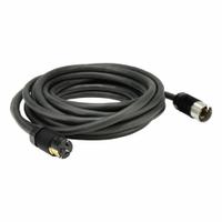 HUBBELL WIRING DEVICE-KELLEMS Temporary Power Cable: 50 ft Cord Lg, 125/250V AC, CS6364L, CS6365L (MPN TPC50). Key specifications — Connector End Connection Type: CS6364L; Plug End Connection Type: CS6365L; Voltage Rating: 125/250V AC; Wire Size: 6 AWG; Brand: HUBBELL WIRING DEVICE-KELLEMS.