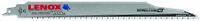 LENOX Reciprocating Saw Blade: 6 Teeth per Inch, 12 in Blade Lg, 0.05 in Blade Thick, Carbide, 5 PK (MPN 1832147). Key specifications — attr1109198: 6; attr1109200: Rigid for Straight Cuts; attr1109201: Straight; attr1109209: LENOX.