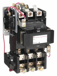 GE Magnetic Motor Starter: Non-Reversing, 3 Poles, NEMA Size 4, 135 A, 120V AC Coil (MPN CR306F002). Key specifications — Brand: GE; Coil Voltage: 120V AC; Phase: Three; Signaling Features: Pilot Light; Thermal Units Required: 3 Melting Alloy Units (Not Included).