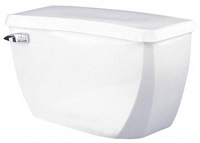 GERBER Toilet Tank: Ultra Flush, Not ADA Compliant, Left Hand Trip Lever - Pressure-Assist Toilet Tanks