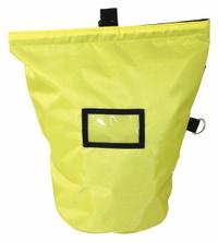 R&B FABRICATIONS Tote Bag: Nylon, Yellow, 1,000 cu in Interior Volume, Hook-and-Loop, 9 in Lg (MPN RB-427-YL). Key specifications — Color: Yellow; Material: Nylon; Brand: R&B FABRICATIONS; Closure: Hook-and-Loop.