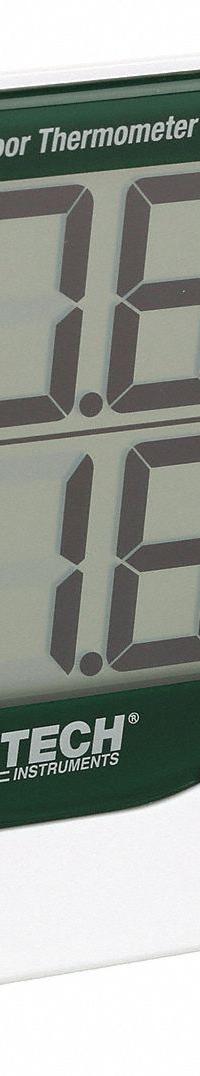 EXTECH Thermometers: -58°F to 158°F /-50°C to 70°C, ±1.8°F/1°C (MPN 401014). Key specifications — Display Type: Digital; Brand: EXTECH.