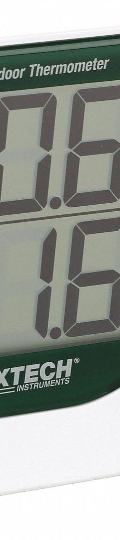 EXTECH Thermometers: -58°F to 158°F /-50°C to 70°C, ±1.8°F/1°C (MPN 401014). Key specifications — Display Type: Digital; Brand: EXTECH.