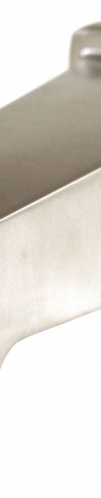 SPEAKMAN Diverter Tub Spout: 1/2 in Connection Size, Slip-Fit Connection, 5 3/4 in Spout Reach (MPN S-1569-BN). Key specifications — Tub Spout Connection Type: Slip-Fit; Trim Finish: Brushed Nickel; Tub Spout Material: Metal; Brand: SPEAKMAN.