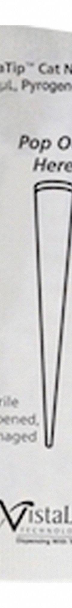CELLTREAT Pipette Tip: Sterile, 1,250 ul Capacity, Individually Wrapped, No Filter, Clear, 200 (MPN 2028). Key specifications — Brand: CELLTREAT; Color: Clear; Disposability: Single-Use; Material: Polypropylene; Sterility: Sterile; For Pipette Type: MLA Pipettor; Includes Filter: No Filter; Configuration: Individually Wrapped.