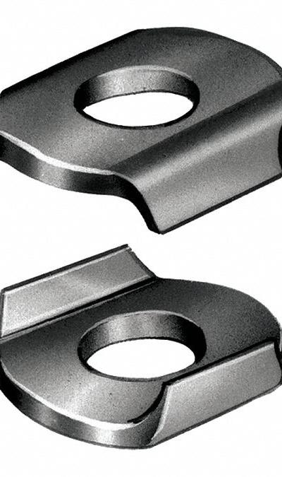 DE-STA-CO Flanged Washer: Steel, 1 in Lg - Mounting Bases & Washers for Toggle Clamps