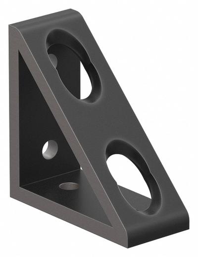 80/20 Inside Corner Bracket: Tall Gusseted Inside-Corner Bracket, 15 Series - Inside Corner Brackets