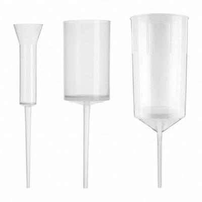 APPROVED VENDOR Filter Funnel: Polyethylene, 110 mL, 45.94 mm, 82 mm Stem Lg - Separatory Funnels