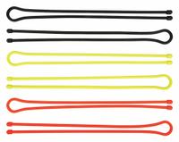 NITE IZE Gear Tie: Black/Bright Orange/Neon Yellow, 32 in Lg (MPN GTPP32-A1-R8). Key specifications — Color: Bright Orange; Brand: NITE IZE; Pack: Small Pack.