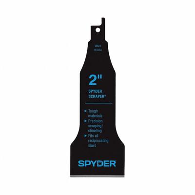 SPYDER Reciprocating Saw Scraper Attachment 2-Inch: Reciprocating Saw Compatible - Reciprocating Saw Scraper Blades