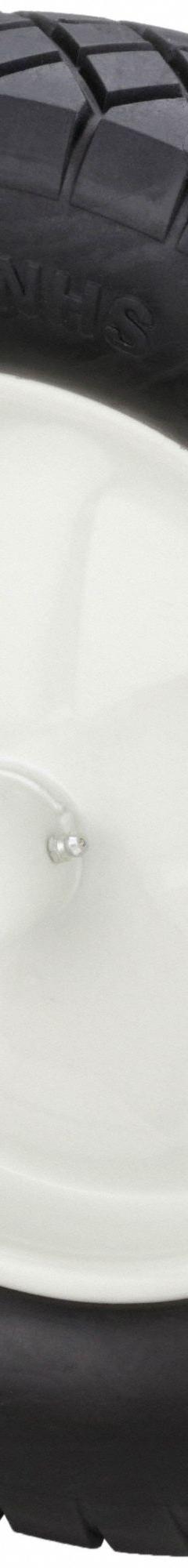 MARASTAR Flat-Free Wheel: 15 1/2 in Wheel Dia., 3 1/4 in Wheel Wd, Polyurethane, 6 in Hub Lg, Steel (MPN 00047). Key specifications — Brand: MARASTAR; Tire Sidewall Number: 4.80/4.00-8.