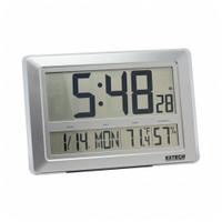 EXTECH Radio Control Clock: Time (MPN CTH10A). Key specifications — Primary Scale: Time; Secondary Scale: Date/Day/Humidity/Temperature; Display Type: LCD; Brand: EXTECH.