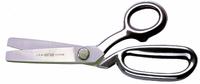 KLEIN TOOLS Fabric Shears: Right-Hand, 8 3/4 in Overall Lg, Serrated, Steel, Rounded, Silver (MPN G8210LRXB). Key specifications — attr308500: Steel; attr308502: Silver; attr308505: Right-Hand; attr308522: Aramid Fiber; attr324896: KLEIN TOOLS.
