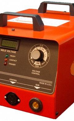 PRO WELD CD Stud Welder: 110 V AC, 60 Hz, For 7/16 in Max Stud Dia (MPN CD-512). Key specifications — attr33496: Single-Phase; attr33490: 60 Hz; attr33486: 7/16 in; attr33480: PRO WELD; attr33481: CD-512.