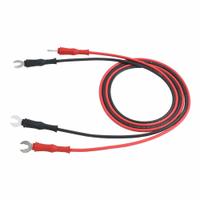 B&K PRECISION Test Lead Kit: CAT II, Spade Lug, Spade Lug, 3 3/8 ft Lg, Silicone (MPN TLPWR31). Key specifications — Brand: B&K PRECISION.