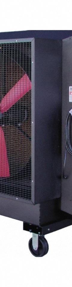 SKYBLADE Portable Evaporative Cooler: 3,000 sq ft – 3,000 sq ft, 5-15P, 115V AC, 10,000 cfm Airflow (MPN SM-36-B-120). Key specifications — attr1152013: Variable; attr1151993: SKYBLADE.