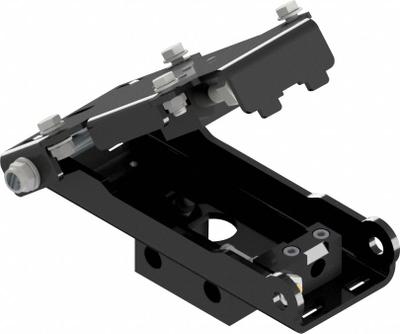 BFT Hardware Kit: For Use With Automated Gate System, 12 1/2 in Overall Ht - Mounting Hardware for Gate Operators