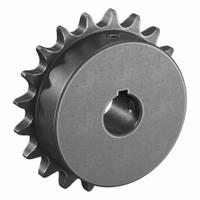 TSUBAKI Single Strand Sprocket: 41, For 1/2 in Chain Pitch, 3/4 in Bore Dia, 20 Teeth, Steel (MPN 41B20F-3/4). Key specifications — Brand: TSUBAKI.
