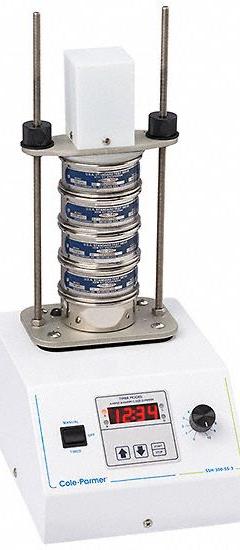 COLE-PARMER Mechanical Sieve Shaker: Vibration, 3 in Sieve Dia Accepted, Digital, 1 Hz Freq (MPN 5998601). Key specifications — attr1073913: COLE-PARMER; attr1081360: Vibration.