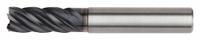 WIDIA HANITA Corner Radius End Mill: Carbide, AlTiN Coated, 5 Flute, 16 mm Mill Dia, 32 mm LOC (MPN 57N816076MW)