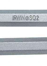 IRWIN Insert Bit: Insert Bit, Imperial/Metric, #3 Bit Size, S3 Bit Industry Size, Std, Hex, 2 PK (MPN IWAF22SQ32). Key specifications — attr1119721: Standard; attr1119722: IRWIN; attr1119715: Steel; attr1119719: Hex; attr1202622: #3.