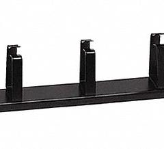 MONOPRICE Premium Cable Management: Horizontal, 1 U, Single Side Sides, 3 in Overall Dp, Black, 7308. Key specifications — Color: Black; Includes: (5) Closeable D-Rings; Orientation: Horizontal; Brand: MONOPRICE; Material: Steel; Number of Sides: Single Side.