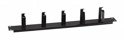 MONOPRICE Premium Cable Management: Horizontal, 1 U, Single Side Sides, 3 in Overall Dp - Horizontal Ring-Style Cable Managers