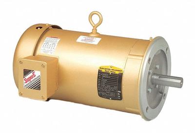 BALDOR General Purpose Motor: C-Face Mount, Totally Enclosed Fan Cooled, 3 hp - C-Face 3-Phase General Purpose AC Motors
