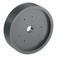 APPROVED VENDOR V-Belt Pulley: B184, 6 Groove, 18.75 in OD, Bushed Bore, SF, Quick Detachable (MPN 6B184SF). Key specifications — Pulley Industry Number: B184; Pitch Diameter: 18.4 in (5L, B); For Belt Section (broad, with similar types): 5L, B, or BX.