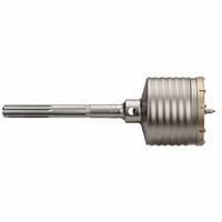 MILWAUKEE Core Center Bit: SDS Max Shank, 2 in Core Dia, 3 in Core Body Lg, 22 in Overall Lg (MPN 48-20-5410). Key specifications — attr253668: 2; attr253671: No; attr253680: Dry; attr277142: MILWAUKEE.