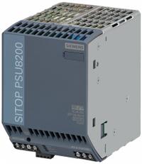 SIEMENS DC Power Supply: DIN Rail, 480 W Output Power - Rated, 20 A Current - Output, Single Phase (MPN 6EP1336-3BA10). Key specifications — attr1044898: Single; attr1044874: Metal; attr1044879: 120 to 230V AC; attr211400: SIEMENS.