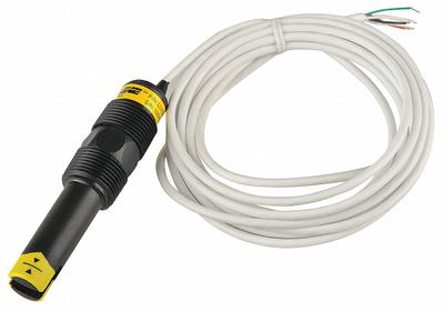 FLOWLINE Ultrasonic Level Switch: Liquid Level Switch, For Corrosive Liquids Media Type - Submersible Ultrasonic Liquid Level Sensors