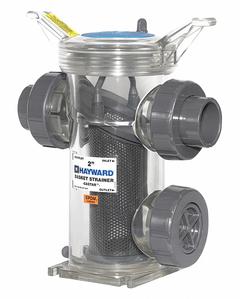HAYWARD Basket Strainer: Eastar, 0.0312 in Screen Size, Single, Socket and Threaded, 1 in (MPN SBC100STE132). Key specifications — Brand: HAYWARD; Compatible Product Type: Water; Gasket Material: EPDM; Screen Material: PVC.