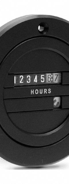 TRUMETER Hour Meter: Hour Meters, Front Panel Mounting, Analog, 90 V AC – 115 V AC, CE/CUL/UKCA/UL (MPN 711-0160). Key specifications — Mounting Style: Panel; Standards: UL; Bezel Face Shape: Round; Hour Unit Increment: Tenth; Brand: TRUMETER; Manufacturer Part Number: 711-0160; Meter Type_Broad: Analog.