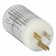 HUBBELL WIRING DEVICE-KELLEMS Receptacle Tester with GFCI: 125 V AC to 130 V AC, 5-15P, GFCI (MPN GFT2G). Key specifications — Load Current: 20 A; Brand: HUBBELL WIRING DEVICE-KELLEMS; CAT Safety Rating: CAT I 120V.