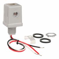 INTERMATIC Photocontrol: Thread Stem Photocell Mounting, 1/2 in Stem Dia, SPST, 120V AC, 120V AC (MPN K4121C). Key specifications — attr211224: INTERMATIC; attr1072315: Lock Nut.