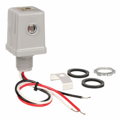 INTERMATIC Photocontrol: Thread Stem Photocell Mounting, 1/2 in Stem Dia, SPST, 120V AC - Fixed Stem-Mounted Photocells