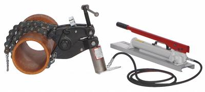 WHEELER-REX Hydraulic Pipe Cutter: 18 in Max, 4 in Min, For Cast Iron, Max 6,000 psi - Pipe Cutters