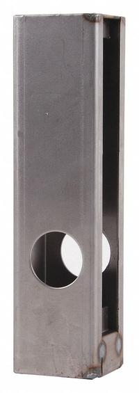 KEEDEX Weldable Gate Box: Lock Box, Steel, 1 Mounting Holes, Hardware Included, Silver, Unfinished (MPN K-BXA/R-31/32). Key specifications — Brand: KEEDEX; Color: Silver; Finish: Unfinished; Hardware Included: Yes; Material: Steel; Product Type: Lock Box.