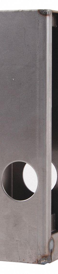 KEEDEX Weldable Gate Box: Lock Box, Steel, 1 Mounting Holes, Hardware Included, Silver, Unfinished (MPN K-BXA/R-31/32). Key specifications — Brand: KEEDEX; Color: Silver; Finish: Unfinished; Hardware Included: Yes; Material: Steel; Product Type: Lock Box.