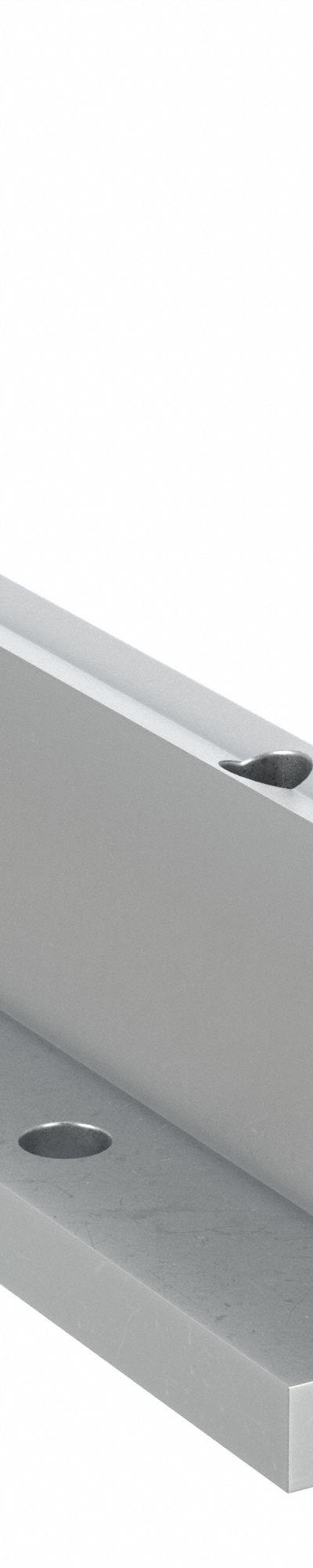 PBC LINEAR Pre-Drilled Linear Shaft Support Rail: 1 in Shaft Dia - Pre-Drilled Linear Shaft Support Rails
