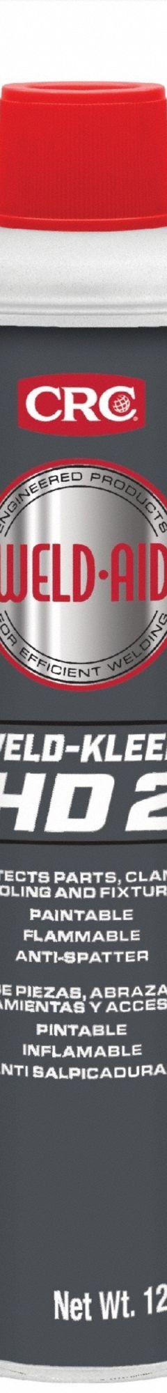 WELD AID Antispatter: Weld-Kleen HD2, 12 oz Aerosol Can (MPN 007036). Key specifications — Brand: WELD AID; Series: Weld-Kleen HD2.