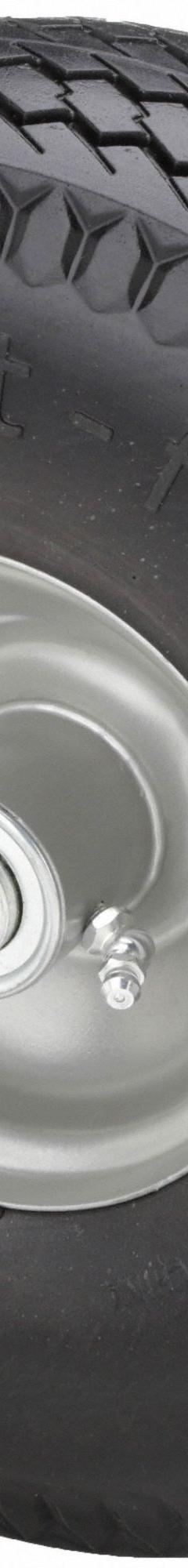 MARASTAR Flat-Free Wheel: 10 5/16 in Wheel Dia., 1 3/4 in Wheel Wd, Polyurethane, 3 1/2 in Hub Lg (MPN 30031). Key specifications — Brand: MARASTAR; Tire Sidewall Number: 4.10/3.50-4.