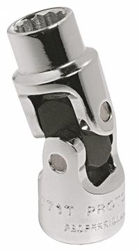 PROTO Flex Socket: 1/4 in Drive Size, 9/16 in Socket Size, 12-Point, Std, Chrome, Not Tether Capable (MPN J4776TA). Key specifications — attr1204348: PROTO; attr1204349: Chrome; attr1204354: Not Tether Capable.