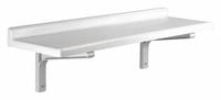 CAMSHELVING PREMIUM Wall Shelf Kit: Solid Shelf, 48 in x 14 in x 13 1/2 in, Gray (MPN EACSWS1448SK480). Key specifications — Color: Gray; Shelf Style: Solid; Includes Mounting Hardware: Yes; Brand: CAMSHELVING PREMIUM.