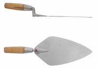 AMPCO London Trowel: Blade Material Copper Nickel, Blade Shape London, 5 1/2 in Blade Wd (MPN T-12). Key specifications — attr1008691: Wood; attr1005001: AMPCO; attr1008687: London; attr1008692: Tapered; attr1008688: Copper Nickel; attr1008689: Non-Magnetic; attr1005002: London Trowel; attr1029470: Wood.