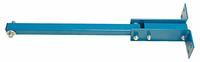 PATTERSON Mounting Bracket: Mounting Bracket, 36 in Lg, 10 1/2 in Wd, Steel (MPN TC BLUE). Key specifications — Includes: Assembly Hardware; Material: Steel; Manufacturer Part Number: TC BLUE; Brand: PATTERSON; Color: Blue.